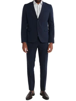 Abit slim fit monopetto in tessuto stretch