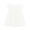 Abito combinato con tulle plissettato neonata