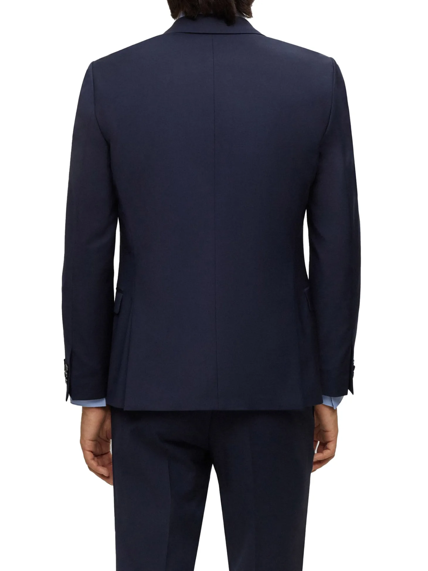 Abito extra slim fit monopetto in frescolana