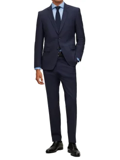Abito slim fit monopetto H-Huge blu