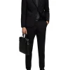 Abito slim fit monopetto H-Huge nero