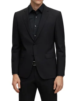 Abito slim fit monopetto H-Huge nero