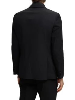 Abito slim fit monopetto H-Huge nero