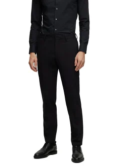 Abito slim fit monopetto H-Huge nero