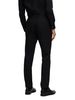 Abito slim fit monopetto H-Huge nero