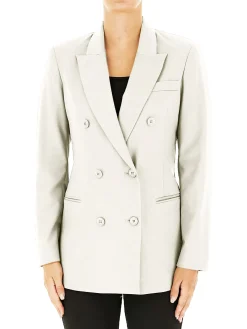 Blazer doppiopetto Bella bianco