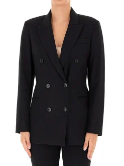 Blazer doppiopetto Bella nero