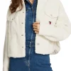 Bomber teddy color bianco