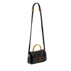 Borsa a mano con manico nero