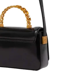 Borsa a mano con manico nero