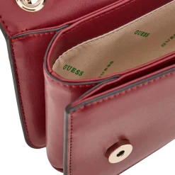 Borsa a mano con tracolla Evaine rosso