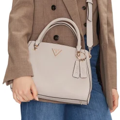 Borsa a mano Luxury Noelle bone