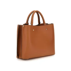 Borsa a mano Meridian cognac