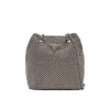 Borsa a secchiello Zalina argento