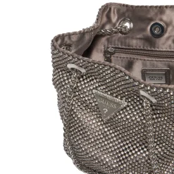 Borsa a secchiello Zalina argento