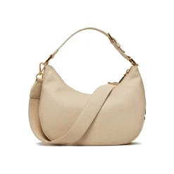 Borsa a spalla big con tracolla beige