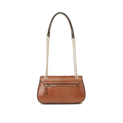 Borsa a spalla convertible Arlena cognac