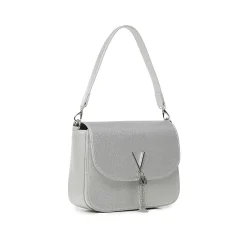 Borsa a spalla Divina argento
