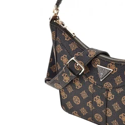 Borsa a spalla Dorys logo moka