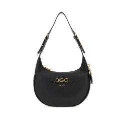 Borsa a spalla Malva nero