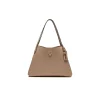Borsa a spalla Sora coal logo stone