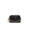 Borsa a tracolla camera case lettering nero