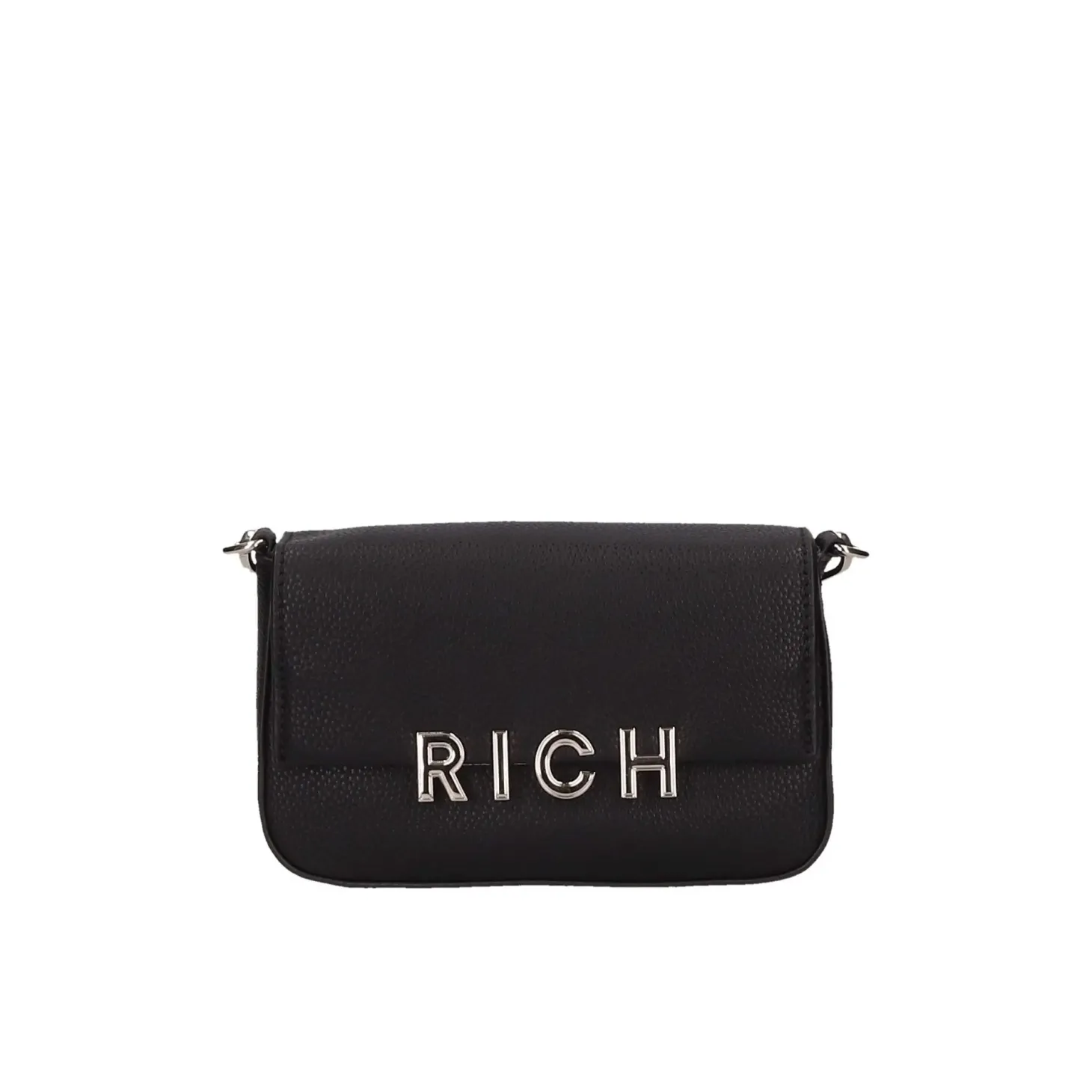 Borsa a tracolla Kelti nero /argento