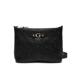 Borsa a tracolla zip Gerty nero