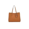 Borsa tote girlfriend Meridian cognac