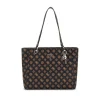 Borsa tote Noelle logo moka