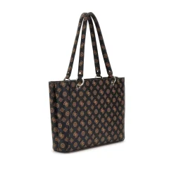 Borsa tote Noelle logo moka
