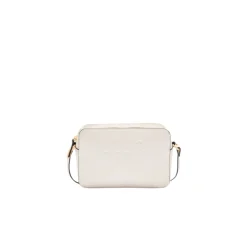 Borsa tote xs con maxi logo panna