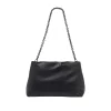 Borse tote con logo in rilievo nero