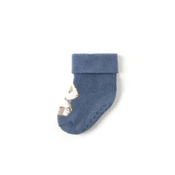 Calze antiscivolo coniglietto bluette