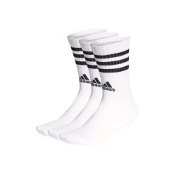 Calzini a coste 3 pack bianco