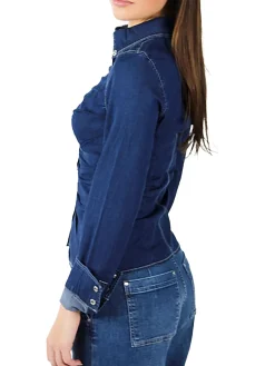 Camicia Alisha denim blu scuro