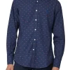 Camicia bassotti all-over blu