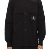 Camicia con taglio largo cargo nero