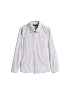 Camicia flex Ithaca con motivo a righe blu