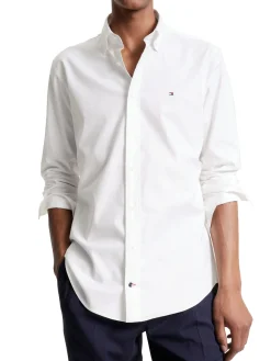 Camicia flex oxford bianco