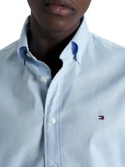 Camicia flex oxford celeste