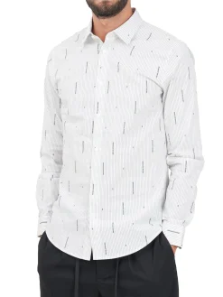 Camicia manica lunga lettering