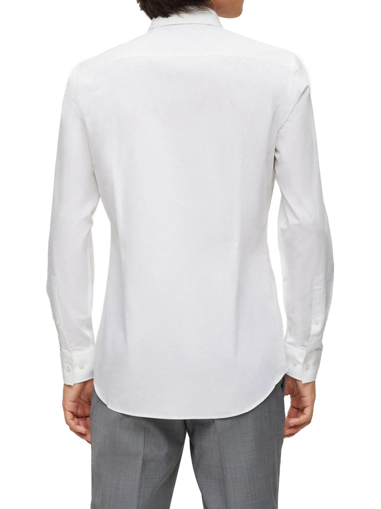 Camicia Slim Fit con collo Italiano