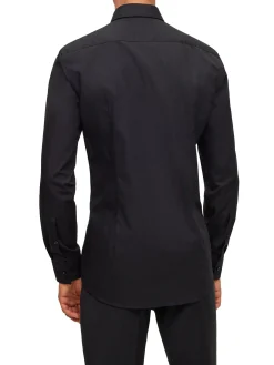 Camicia Slim Fit con collo Italiano