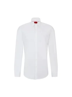 Camicia Slim Fit con collo Italiano
