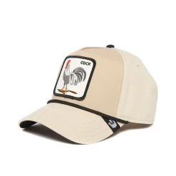 Cappello baseball the cock crema