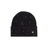 Cappello con applicazioni nero