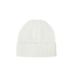 Cappello con applicazioni bianco