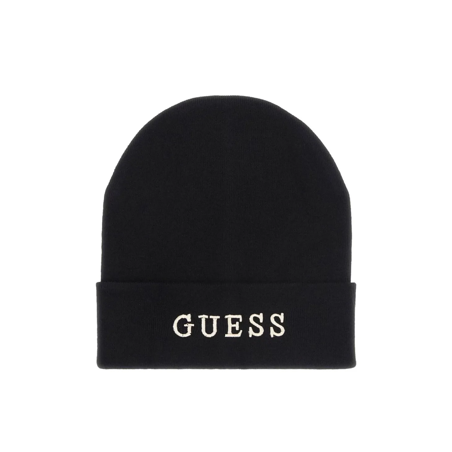 Cappello con logo a contrasto nero