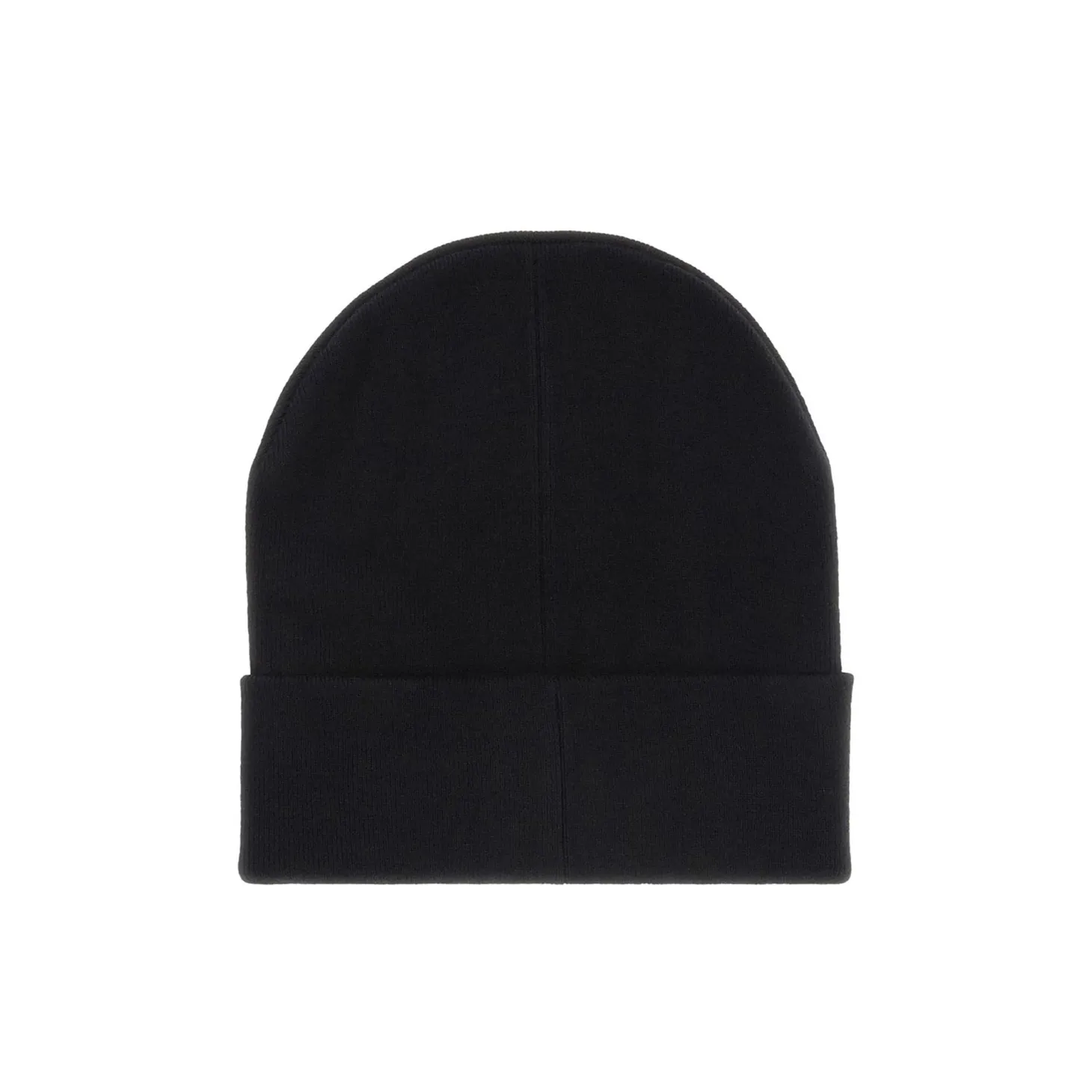 Cappello con logo a contrasto nero